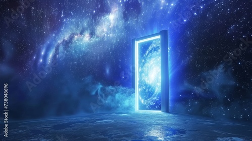 Mysterious portal leading to another parallel universe