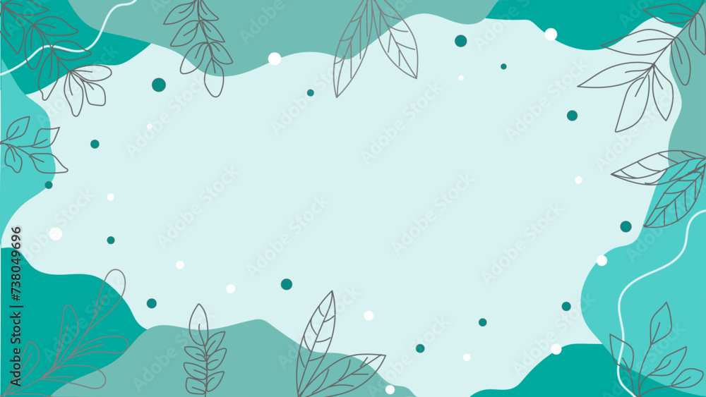 abstract floral background, simple background illustration . 