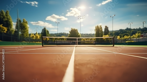 Tennis theme illustration, tennis close-up