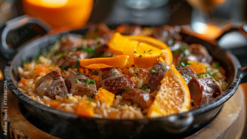 Family-Style Arroz de Pato with Orange and Herbs
Family-Style Arroz de Pato with Orange and Herbs