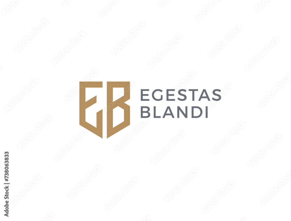 EB. Monogram of Two letters E and B. Luxury, simple, minimal and elegant EB logo design. Vector illustration template.
EB. Monogram of Two letters E and B. Luxury, simple, minimal and elegant EB logo design. Vector illustration template.