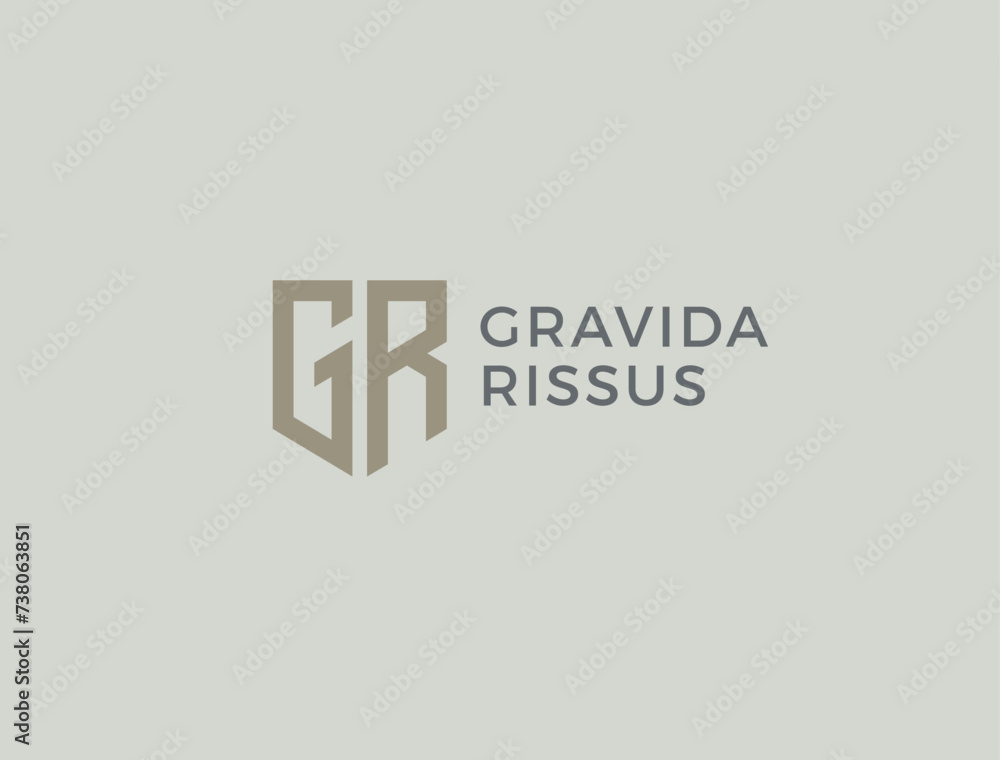 GR. Monogram of Two letters G and R. Luxury, simple, minimal and elegant GR logo design. Vector illustration template.
GR. Monogram of Two letters G and R. Luxury, simple, minimal and elegant GR logo design. Vector illustration template.