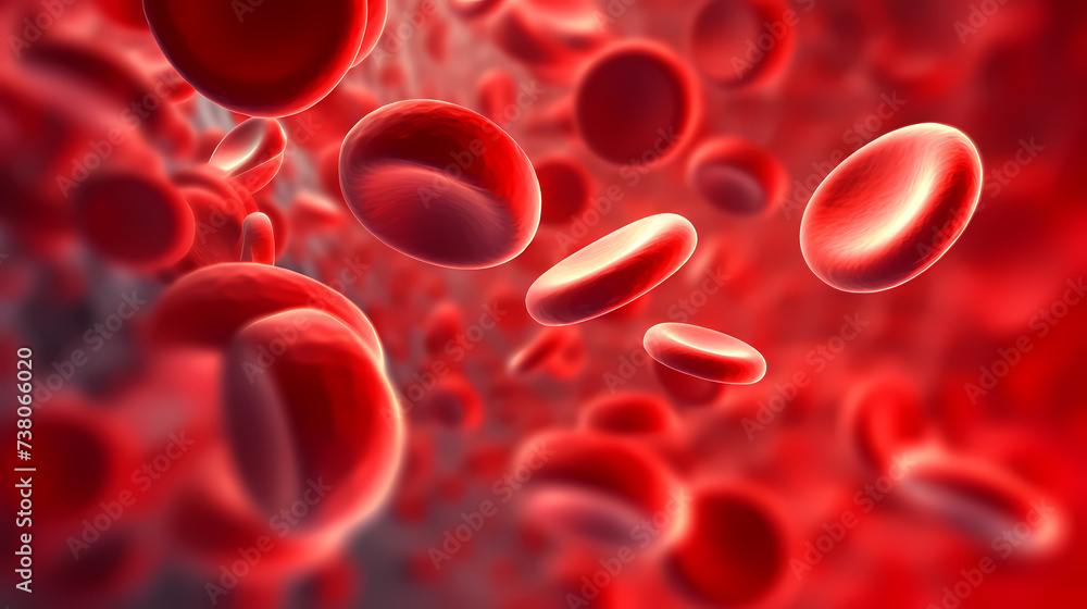 Red blood cells medical design, medical background Red blood cells medical design, medical background