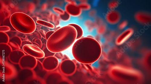 Red blood cells medical design  medical background