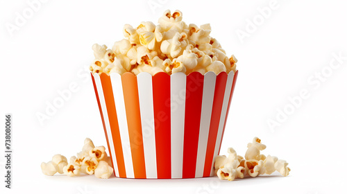 Popcorn background, snack background concept