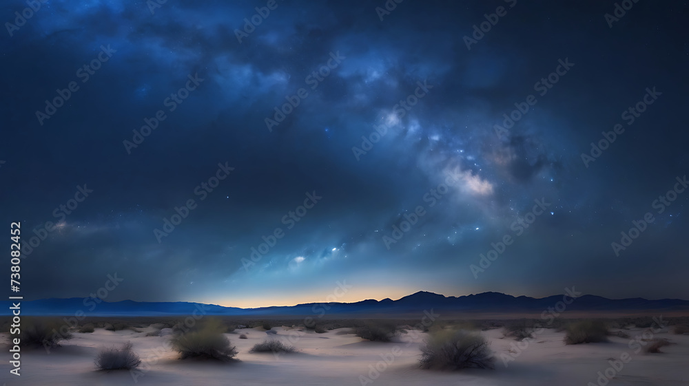 sky over the desert