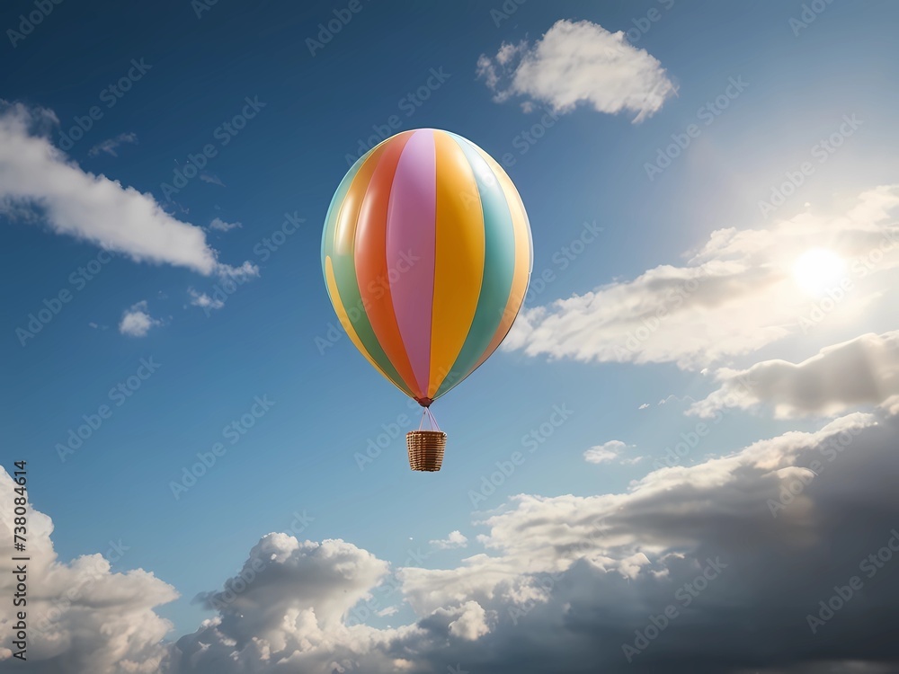 Fototapeta premium hot air balloon