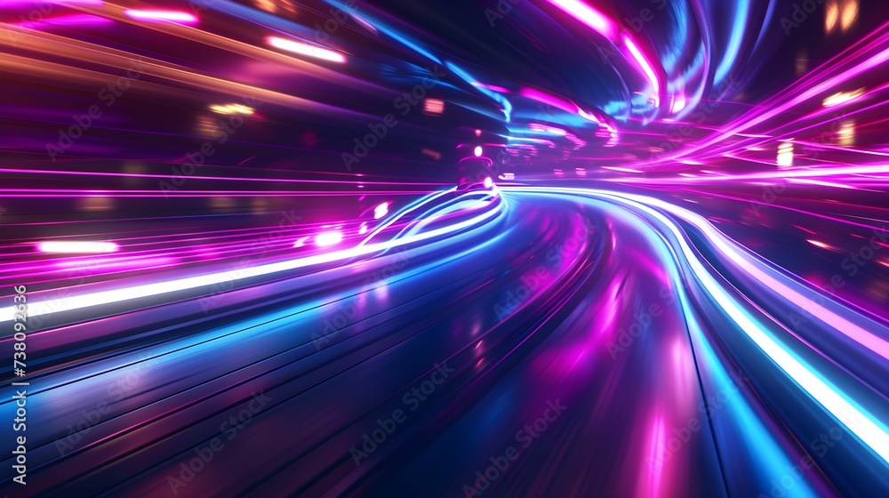 Obraz premium speed motion blur