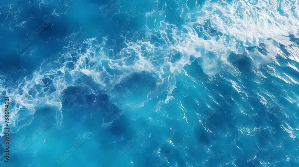 spectacular view of waves