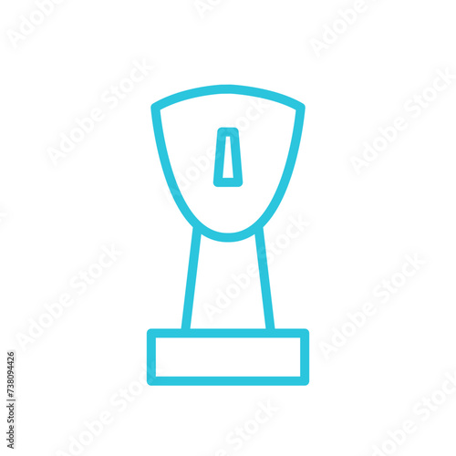 Cycladic ancient art, From blue icon set.