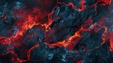 Volcanic eruption. Abstract lava background.