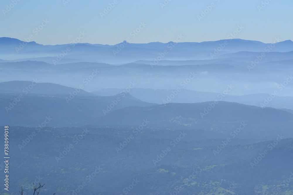 Panorama dal Monte Rasu