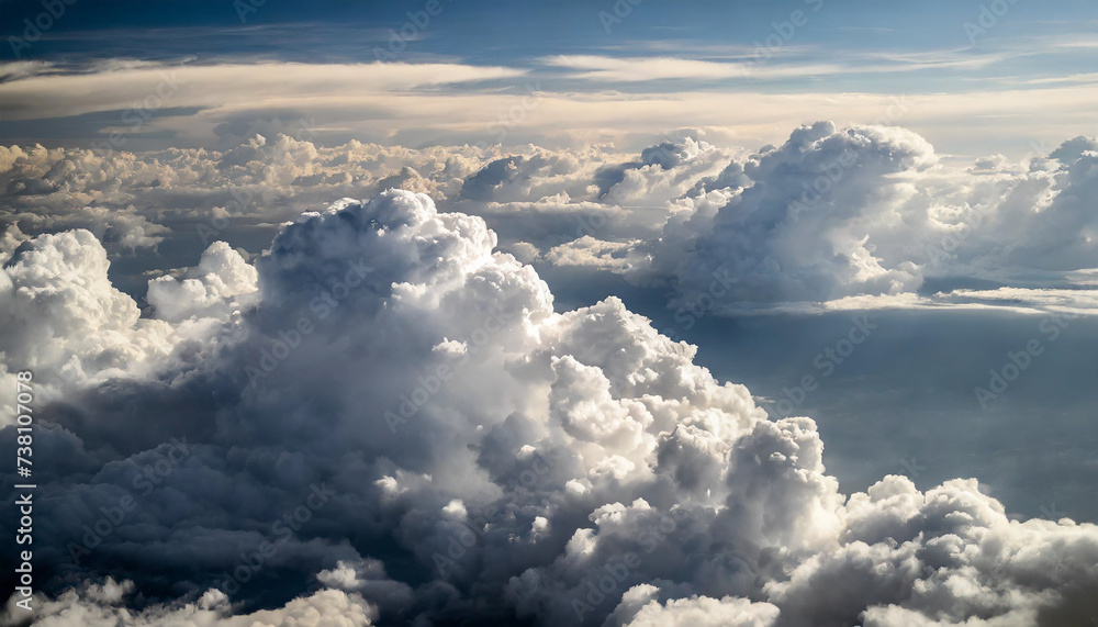 fluffy clouds, embodying weather's ever-changing dance in the vast expanse of space fluffy clouds, embodying weather's ever-changing dance in the vast expanse of space