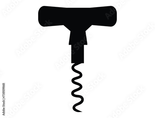 Bartender tool silhouette vector art white background, Bar Tool