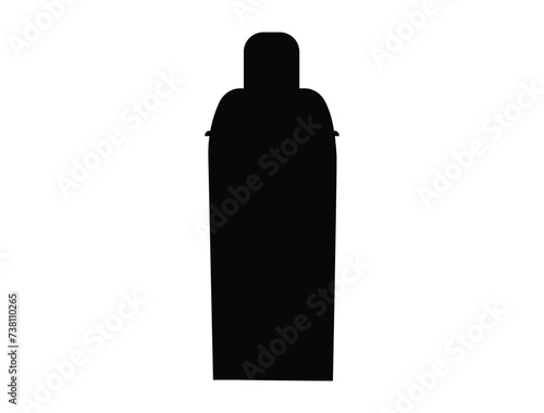 Bartender tool silhouette vector art white background, Bar Tool