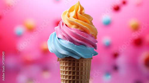 Mouthwatering ice cream