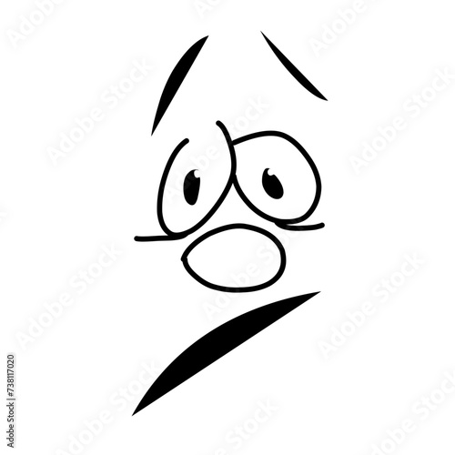cartoon mascot characters funny faces