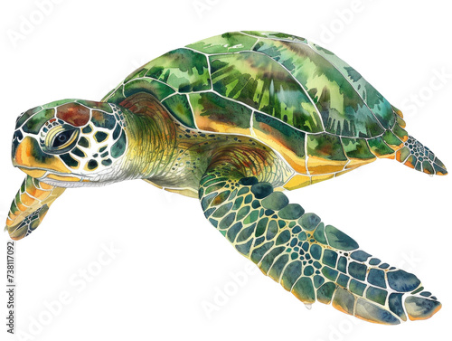 Turtle Watercolor