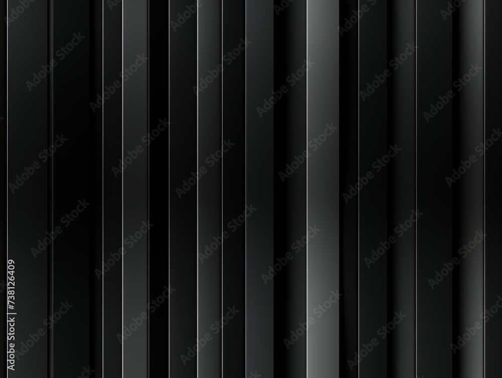 Luxury black abstract background with vertical stripes.