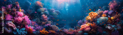 Coral Reef Adventure underwater kaleidoscope marine life
