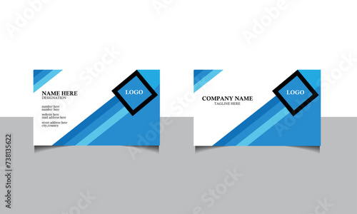 creative modern bussiness card templete with awesome colour