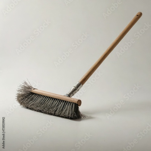 wooden brush for cleaning © Deanmon