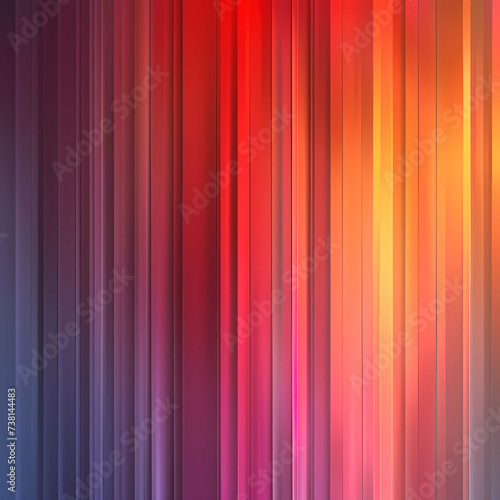 Abstract Vibrant Gradient Background with Smooth Lines