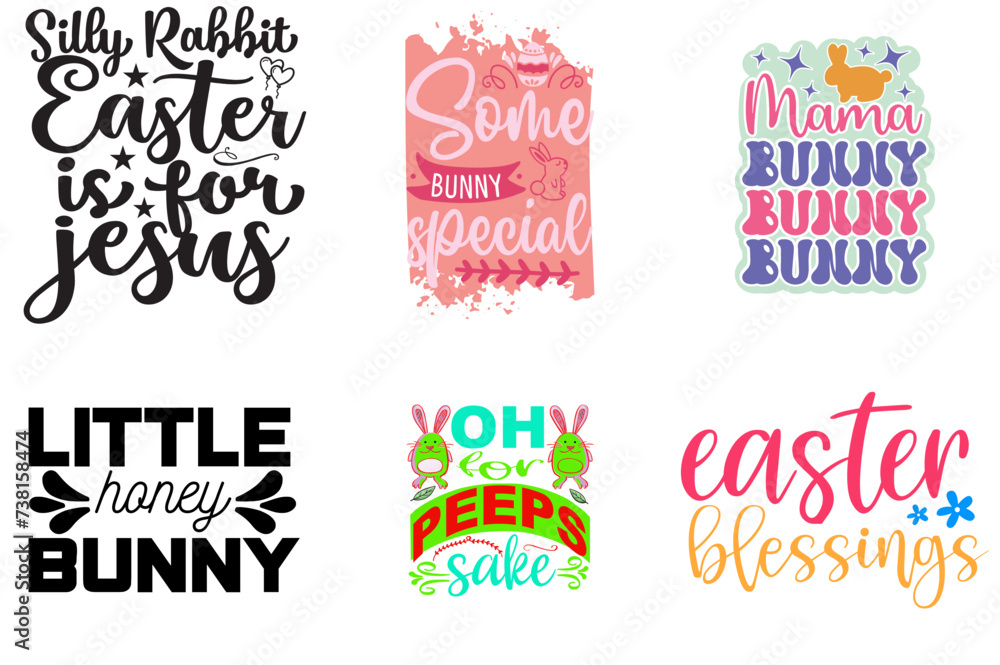 Colourful Easter and Holiday Calligraphy Collection Vector Illustration for Advertising, Infographic, Packaging Colourful Easter and Holiday Calligraphy Collection Vector Illustration for Advertising, Infographic, Packaging