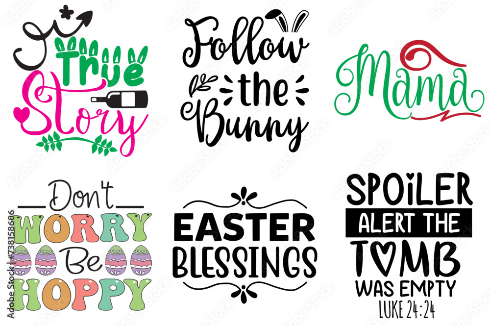 Elegant Easter and Holiday Labels And Badges Collection Vector Illustration for Advertising, Vouchers, Bookmark