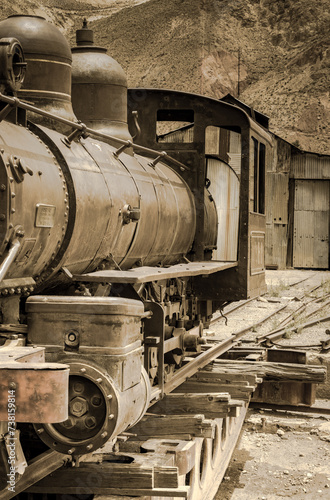 Bolivian Train graveyard