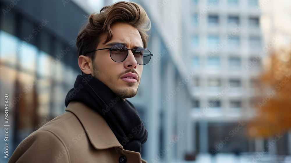 Design a highfashion male in minimalistic style Design a highfashion male in minimalistic style