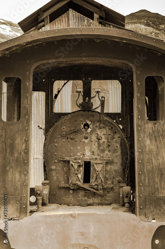 Bolivian Train graveyard