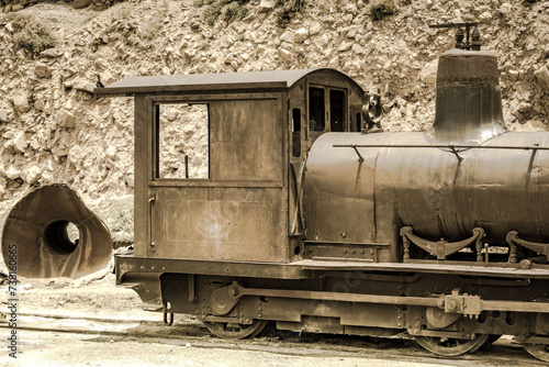 Bolivian Train graveyard