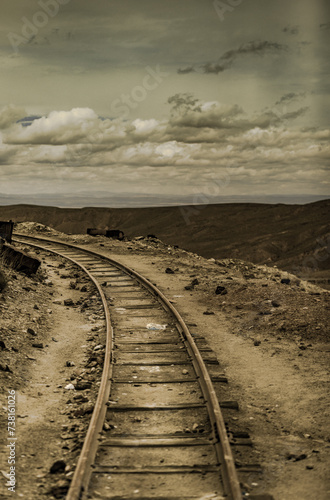 Bolivian Train graveyard