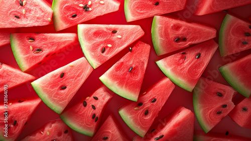 juicy watermelon pattern background