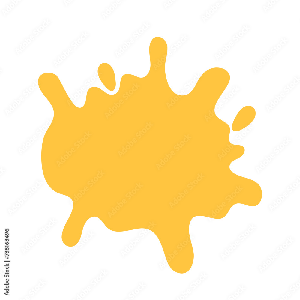 Ink Splash Shape Ink Splash Shape