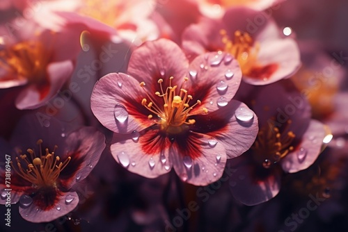 Beautiful Spring Flowers in Macro Photography