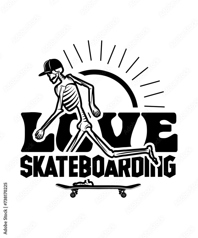 Skateboarding svg design Skateboarding svg design