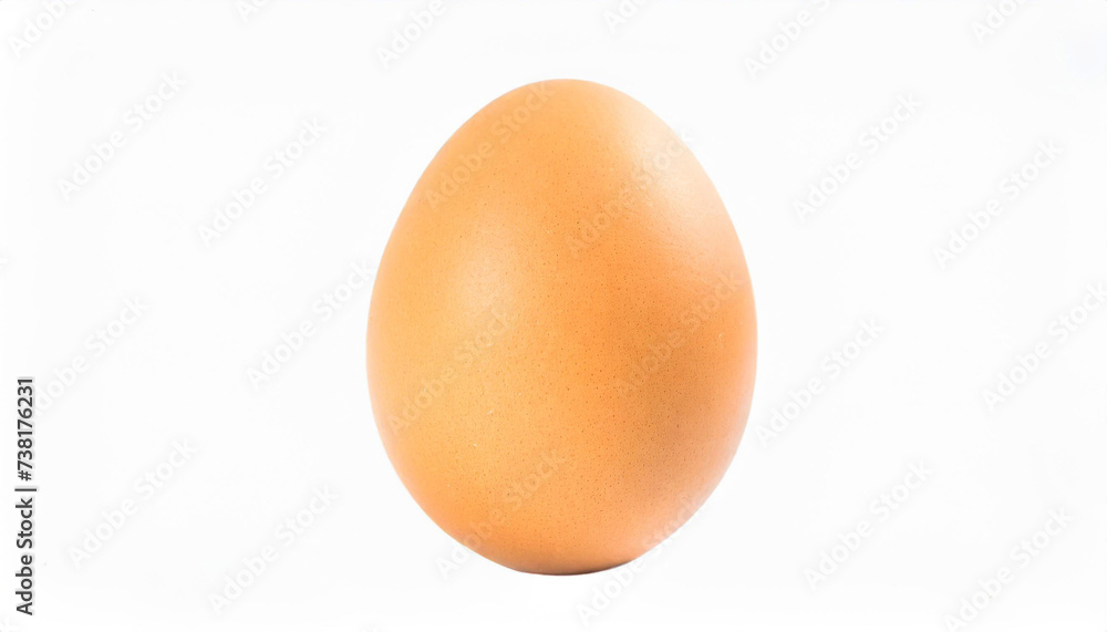 single chicken egg isolated on white background single chicken egg isolated on white background