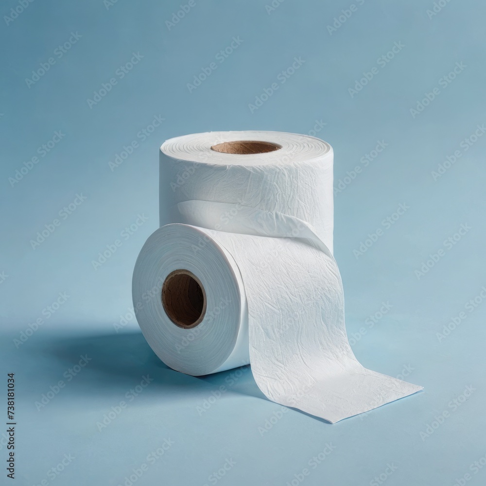 roll of toilet paper isolated on white roll of toilet paper isolated on white