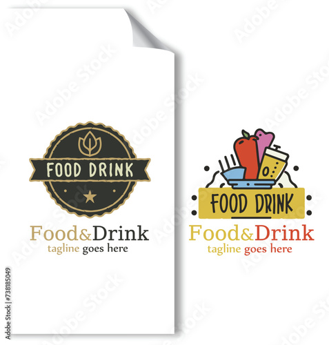 Tasteful Temptations: Modern Food and Drink Logo Inspiration