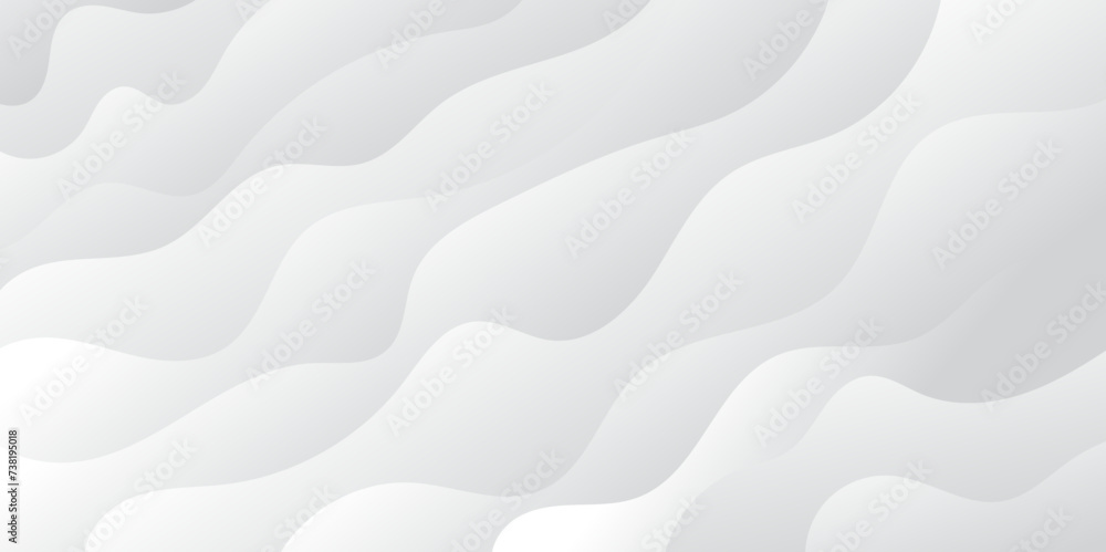 Abstract white and light gray wave modern soft luxury texture with smooth and clean vector subtle background illustration. Abstract white and light gray wave modern soft luxury texture with smooth and clean vector subtle background illustration.