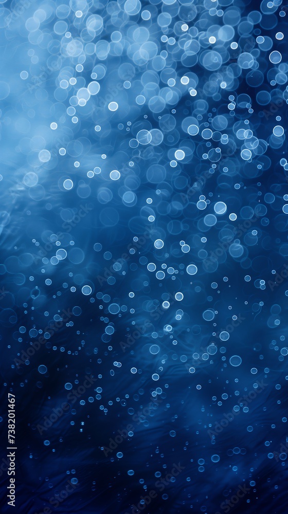 blue background bubbles deep snowflakes trend flares moonlight snowing attribution watery