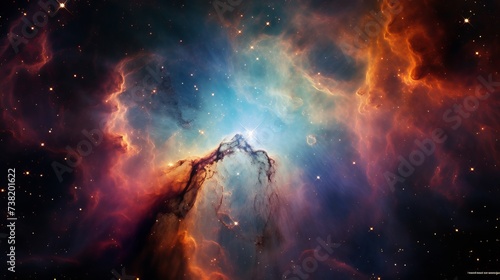 A glorious, rich star forming nebula