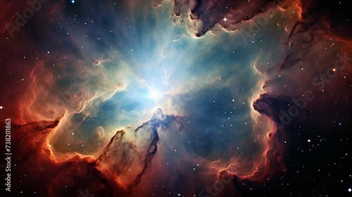 A glorious, rich star forming nebula