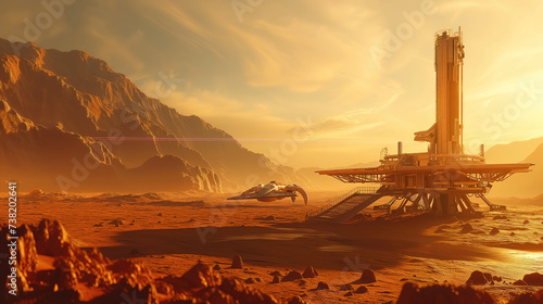 Modern Scientific Station o...
