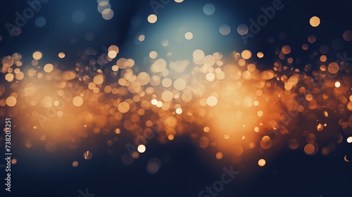 Abstract background with bokeh defocused lights and shadow