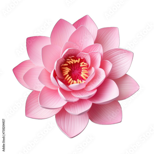 A High quality fresh lotus pink flow png   transparent