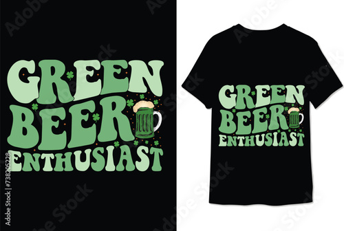 st patrick's day t shirt design beer, Irish, drink