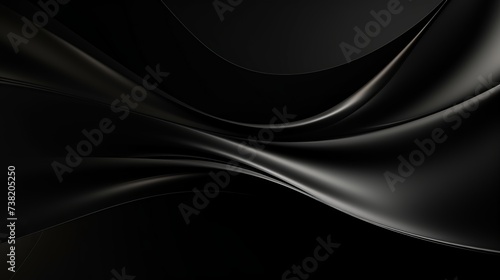 Abstract smooth black background-closeup texture black color